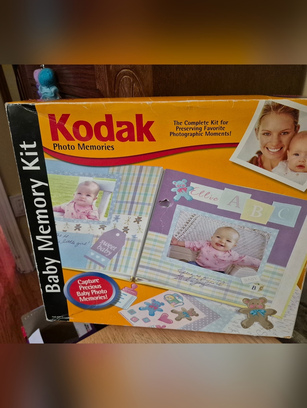 Vintage Kodak Baby Memory Scrapbook Kit  New